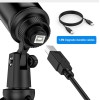 CEZO USB Microphone Condenser Microphnoe with Tripod Stand, USB Cable and Input Volume Control Knob, Cardioid Studio for Recording Streaming and YouTube Videos CompatibleWith PC & Laptop CEZO USB Microphone Condenser Microphnoe with Tripod Stand, USB Cable and Input Volume Control Knob, Cardioid Studio for Recording Streaming and YouTube Videos CompatibleWith PC & Laptop