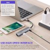 Verilux� USB C Hub,5 in 1 Type C Hub Portable Aluminum Multiport USB Adapter with 4K@30Hz HDMI Output,2.0/3.0 Ports,USB 55W PD Compatible with MacBook Pro/Air/M1,Dell XPS Devices Verilux� USB C Hub,5 in 1 Type C Hub Portable Aluminum Multiport USB Adapter with 4K@30Hz HDMI Output,2.0/3.0 Ports,USB 55W PD Compatible with MacBook Pro/Air/M1,Dell XPS Devices