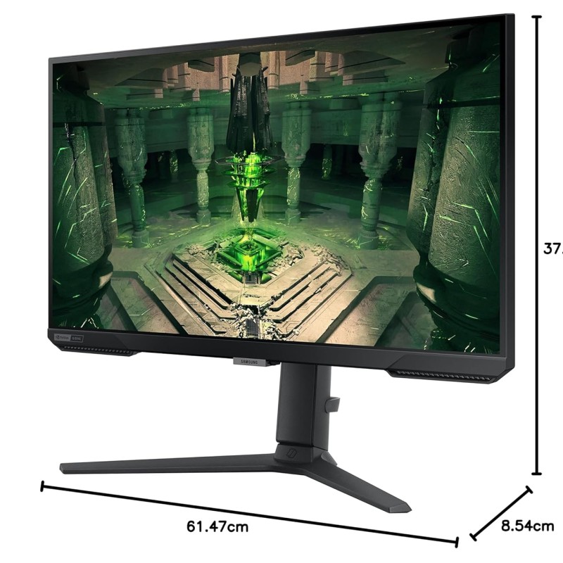 Samsung 27-inch(68.4cm) FHD, IPS Gaming, 240Hz, 1ms Flat Monitor, 1920 x 1080 Pixels, Height Adjustable Stand, HDR10, Nvidia G-Sync Compatible, Ultrawide Game View (LS27BG400EWXXL, Black) Samsung 27-inch(68.4cm) FHD, IPS Gaming, 240Hz, 1ms Flat Monitor, 1920 x 1080 Pixels, Height Adjustable Stand, HDR10, Nvidia G-Sync Compatible, Ultrawide Game View (LS27BG400EWXXL, Black)