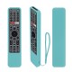 ETUZI Silicone Remote Cover Compatible for Sony Voice RMF-TX600U RMF-TX500E Smart TV Remote Control Remote Case with Loop (Sky Blue)