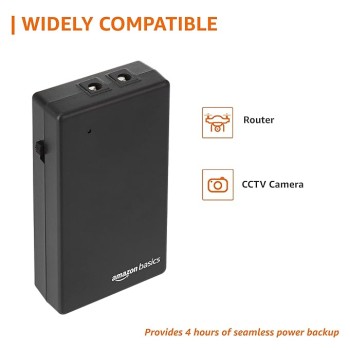 Power Backup 12V 2A UPS for Router, Intercom, CCTV, Set-top Box with Upto 4 Hours Power Backup