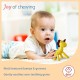 LuvLap Silicone Teether for 6 to 12 Months Baby/Toddler, Teething Toy for Infants andBabies, 100% Food Grade Silicone, Unicorn Design with Textured Surface (Yellow & Purple) LuvLap Silicone Teether for 6 to 12 Months Baby/Toddler, Teething Toy for Infants andBabies, 100% Food Grade Silicone, Unicorn Design with Textured Surface (Yellow & Purple)