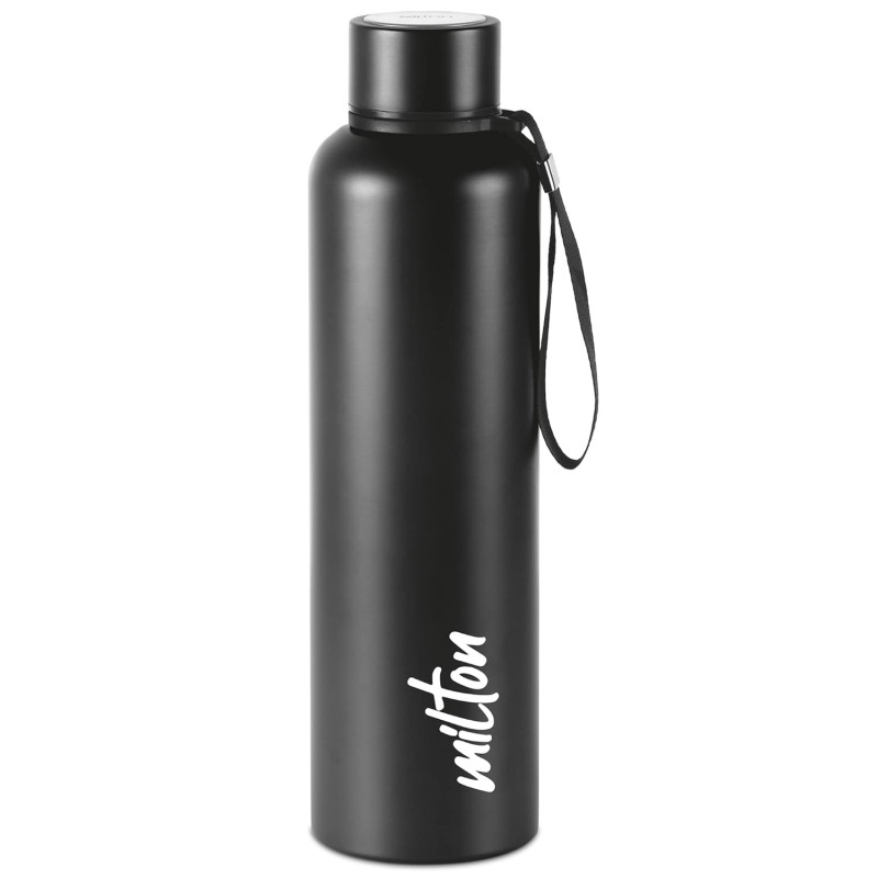 MILTON Aura 1000 Thermosteel Bottle, 1050 ml Water Bottles, 24 Hours Hot and Cold, Easy to Carry, Easy Grip, Rust Proof, Tea, Coffee, Office, Travel Bottle, Dark Blue MILTON Aura 1000 Thermosteel Bottle, 1050 ml Water Bottles, 24 Hours Hot and Cold, Easy to Carry, Easy Grip, Rust Proof, Tea, Coffee, Office, Travel Bottle, Dark Blue