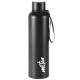 MILTON Aura 1000 Thermosteel Bottle, 1050 ml Water Bottles, 24 Hours Hot and Cold, Easy to Carry, Easy Grip, Rust Proof, Tea, Coffee, Office, Travel Bottle, Dark Black