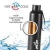 MILTON Aura 1000 Thermosteel Bottle, 1050 ml Water Bottles, 24 Hours Hot and Cold, Easy to Carry, Easy Grip, Rust Proof, Tea, Coffee, Office, Travel Bottle, Dark Blue MILTON Aura 1000 Thermosteel Bottle, 1050 ml Water Bottles, 24 Hours Hot and Cold, Easy to Carry, Easy Grip, Rust Proof, Tea, Coffee, Office, Travel Bottle, Dark Blue