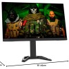 Lenovo Gaming G-Series 27 inch (68.58cm) 2K QHD VA Monitor, 2560 x 1440 Pixels 165Hz, 1ms, WLED, AMD Radeon FreeSync Compatible,HDMI, DP, Height Adjust Tilt Stand with Natural Low Blue Light, G27q-30 Lenovo Gaming G-Series 27 inch (68.58cm) 2K QHD VA Monitor, 2560 x 1440 Pixels 165Hz, 1ms, WLED, AMD Radeon FreeSync Compatible,HDMI, DP, Height Adjust Tilt Stand with Natural Low Blue Light, G27q-30