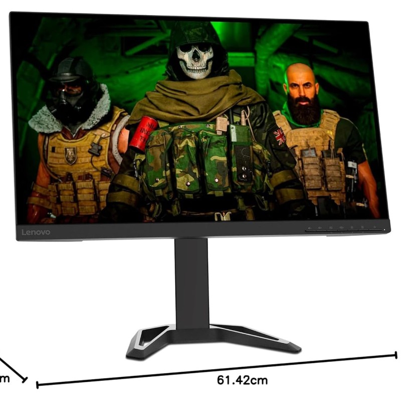Lenovo Gaming G-Series 27 inch (68.58cm) 2K QHD VA Monitor, 2560 x 1440 Pixels 165Hz, 1ms, WLED, AMD Radeon FreeSync Compatible,HDMI, DP, Height Adjust Tilt Stand with Natural Low Blue Light, G27q-30 Lenovo Gaming G-Series 27 inch (68.58cm) 2K QHD VA Monitor, 2560 x 1440 Pixels 165Hz, 1ms, WLED, AMD Radeon FreeSync Compatible,HDMI, DP, Height Adjust Tilt Stand with Natural Low Blue Light, G27q-30