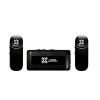 Xtreme Acoustics XAWL603 Wireless UHF Dual Channel Lavalier Microphone with 3.5mm Camera and Mobile Cable for Singing, Audio Video Recording, YouTube Xtreme Acoustics XAWL603 Wireless UHF Dual Channel Lavalier Microphone with 3.5mm Camera and Mobile Cable for Singing, Audio Video Recording, YouTube