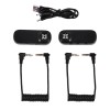 Xtreme Acoustics XAWL603 Wireless UHF Dual Channel Lavalier Microphone with 3.5mm Camera and Mobile Cable for Singing, Audio Video Recording, YouTube Xtreme Acoustics XAWL603 Wireless UHF Dual Channel Lavalier Microphone with 3.5mm Camera and Mobile Cable for Singing, Audio Video Recording, YouTube