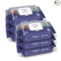 Bumtum Baby Gentle 99% Pure Water Soft Moisturizing Wet Wipes With Lid | Aloe Vera & Chamomile Extracts | Paraben & Sulfate Free (Pack of 6, 72 Pcs. Per Pack)