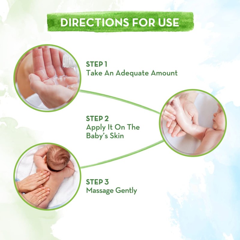 Mamaearth Coco Soft Massage Oil For Babies - 200 ml | Infused with Coconut Oil and Turmeric | Deeply Moisturizes Skin, Soothes Itchiness, Non-Sticky, Dermatologically Tested