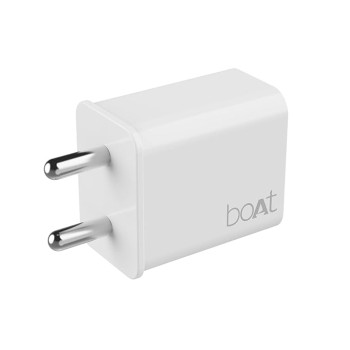 boAt WCDV 20W Super Fast Type C Charger Compatible with All Android Phones, White