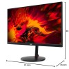 Acer Nitro Xv272U V3 27 Inch IPS Wqhd 2560 X 1440 Pixels Gaming Backlight Led LCD Monitor|180Hz Refresh Rate,0.5Ms Resonse Time|HDR 400|AMD Free Sync|Eyesafe Certified,Black