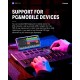 Donner DMK25 Pro MIDI Keyboard Controller, 25 Mini Key Portable USB-C MIDI Keyboard with 8 Drum Pads, OLED Display, Personalized Touch Bar, Music Production Software and 40 Free Courses