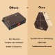 Clapbox Travel Cajon (2-sided), Snare, Bongo - Rubber wood with Carry Bag