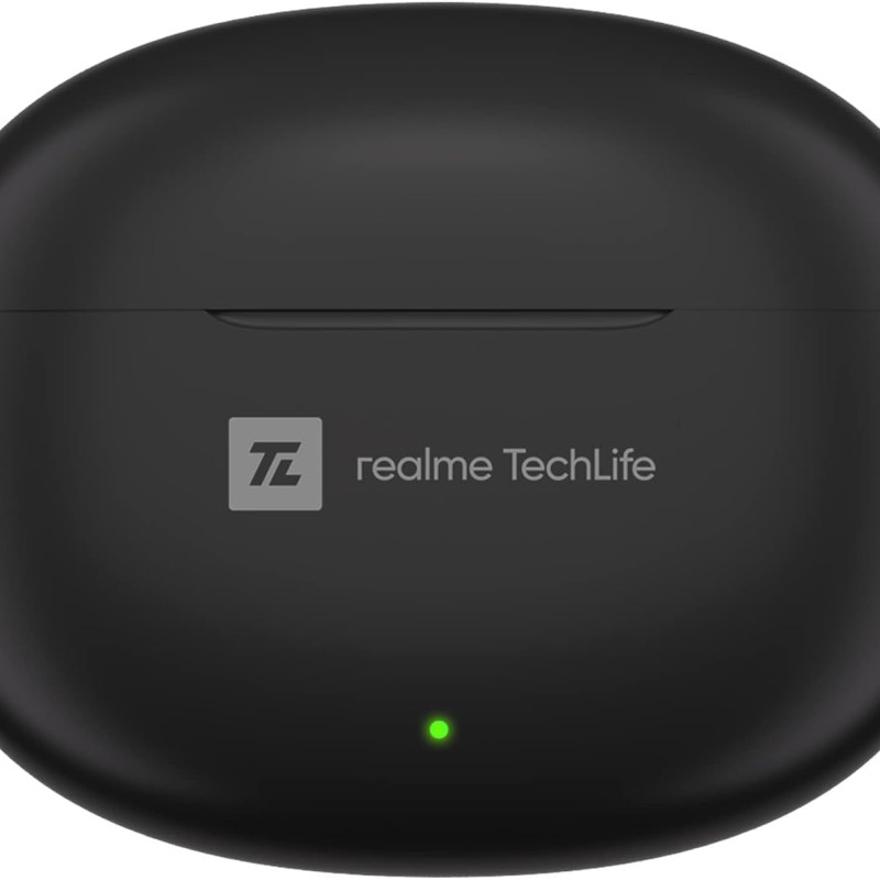 realme TechLife Buds T100 Bluetooth Truly Wireless in Ear Earbuds with mic, AI ENC for Calls, Google Fast Pair, 28 Hours Total Playback with Fast Char realme TechLife Buds T100 Bluetooth Truly Wireless in Ear Earbuds with mic, AI ENC for Calls, Google Fast Pair, 28 Hours Total Playback with Fast Char