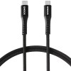 (Refurbished) Amazon Brand - Solimo 65W Fast Charging Braided Type C to C Data Cable | Suitable For All Supported Mobile Phones (1.5 Meter, Black) (Refurbished) Amazon Brand - Solimo 65W Fast Charging Braided Type C to C Data Cable | Suitable For All Supported Mobile Phones (1.5 Meter, Black)