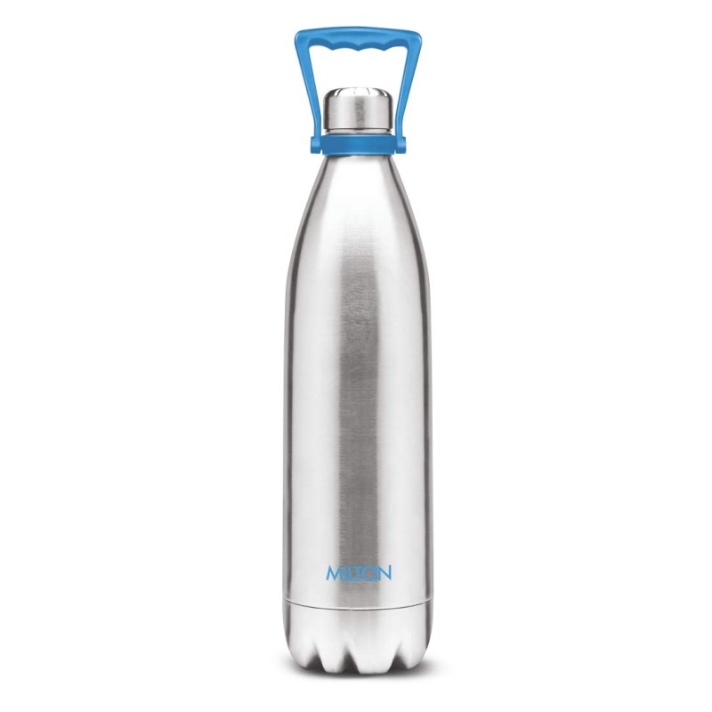 Milton Duo 2200 Thermosteel 24 Hours Hot and Cold Water Bottle with Handle, 2.02 litres, Silver & milton thermosteel flip lid Flask, 1000 milliliters, Silver Milton Duo 2200 Thermosteel 24 Hours Hot and Cold Water Bottle with Handle, 2.02 litres, Silver & milton thermosteel flip lid Flask, 1000 milliliters, Silver