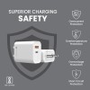 Portronics Adapto 45 22.5W Max Output USB & Type-C Dual Output Super Fast Charger,Wall Adapter Power Delivery 3.0& USB A Fast Charge Adaptor for iPhone,Android & Other Type C Enabled Devices(White) Portronics Adapto 45 22.5W Max Output USB & Type-C Dual Output Super Fast Charger,Wall Adapter Power Delivery 3.0& USB A Fast Charge Adaptor for iPhone,Android & Other Type C Enabled Devices(White)
