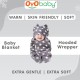 OYO BABY Baby Blanket New Born Babies Super Soft Baby Combo Wrapper Baby Sleeping Bag for Baby Boys, Baby Girls | All Season | Sleeping Bag | Nursing Baby Gifts(Pink & Grey Star Printed)