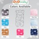 OYO BABY 3-in-1 Hooded Baby Blanket Wrapper - Pack of 2 (Star Pink and Blue) Towel for Baby Boy and Girl | All Season Soft Swaddle | 0-6 Months | Nursing Baby Gifts | Bath Robe