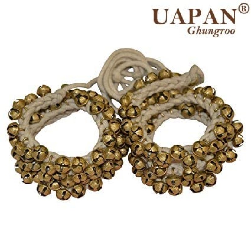 UAPAN Ghungroo (50 + 50) White Cotton String (2.5 cms) UAPAN Ghungroo (50 + 50) White Cotton String (2.5 cms)