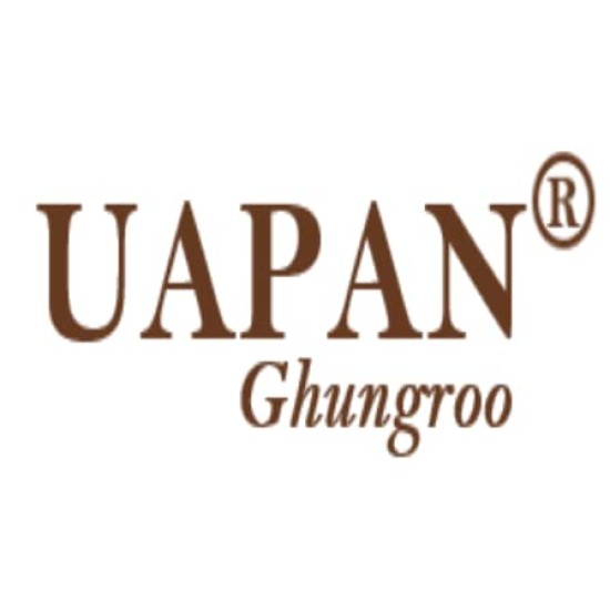 UAPAN Ghungroo (50 + 50) White Cotton String (2.5 cms)
