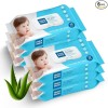 Mee Mee Soft Gentle Baby Wet Wipes (72 Wipes) Pack of 6 | Infused with Aloe Vera and Vitamin E | Paraben & Sulphate Free | Cleansing Wipes | Wipes Combo for Babies Mee Mee Soft Gentle Baby Wet Wipes (72 Wipes) Pack of 6 | Infused with Aloe Vera and Vitamin E | Paraben & Sulphate Free | Cleansing Wipes | Wipes Combo for Babies