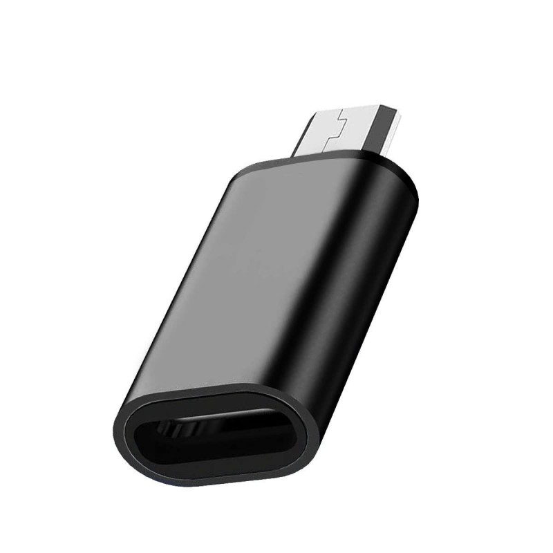LIRAMARK Type c Female to Micro USB Male Adapter, Converter USB C to Micro USB, Charger Connector Works with Smartphones, Tablets, and More Devices with Micro USB Port (Black) LIRAMARK Type c Female to Micro USB Male Adapter, Converter USB C to Micro USB, Charger Connector Works with Smartphones, Tablets, and More Devices with Micro USB Port (Black)