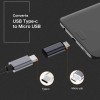 LIRAMARK Type c Female to Micro USB Male Adapter, Converter USB C to Micro USB, Charger Connector Works with Smartphones, Tablets, and More Devices with Micro USB Port (Black) LIRAMARK Type c Female to Micro USB Male Adapter, Converter USB C to Micro USB, Charger Connector Works with Smartphones, Tablets, and More Devices with Micro USB Port (Black)