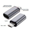 LIRAMARK Type C Female to Micro USB Male Adapter, USB C to Micro USB Converter, Charger Connector for Smartphones, Tablets and More Devices (Grey) LIRAMARK Type C Female to Micro USB Male Adapter, USB C to Micro USB Converter, Charger Connector for Smartphones, Tablets and More Devices (Grey)