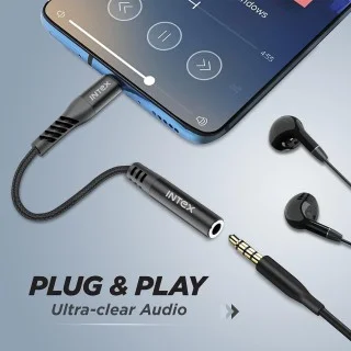 Intex Speed Lightning to AUX Connector with DAC Chipset, HD