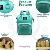 BEMBIKA Diaper Bags for Mom and Dad, Diaper Bags for mom and Baby, Mummy Bag for Multi-Function Waterproof and Large Capacity BEMBIKA Diaper Bags for Mom and Dad, Diaper Bags for mom and Baby, Mummy Bag for Multi-Function Waterproof and Large Capacity