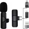 4 in 1 K8 Wireless Microphone, Digital Mini Portable Recording Clip Mic with Receiver for All Type-C, Micro USB, Lightning i OS Mobile Phones Camera Laptop for Vlogging YouTube Online Class, Zoom Call 4 in 1 K8 Wireless Microphone, Digital Mini Portable Recording Clip Mic with Receiver for All Type-C, Micro USB, Lightning i OS Mobile Phones Camera Laptop for Vlogging YouTube Online Class, Zoom Call
