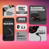 (Refurbished) Wings Phantom 250 Wireless in Ear Earbuds, with 30 Hours Playtime, Bullet Charge, 40ms Low Latency, Bluetooth 5.2, 13mm Drivers, AAC Codec Support, Acoustic Echo Cancellation TWS Earphones (Black) (Refurbished) Wings Phantom 250 Wireless in Ear Earbuds, with 30 Hours Playtime, Bullet Charge, 40ms Low Latency, Bluetooth 5.2, 13mm Drivers, AAC Codec Support, Acoustic Echo Cancellation TWS Earphones (Black)