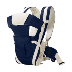 BabyGo Kids 4-in-1 Adjustable Baby Carrier Cum Kangaroo Bag | Multiple Carry Positions: Front, Back, Hip - Comfortable & Adjustable with Safety Belt and Buckle Straps 