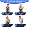BabyGo Kids 4-in-1 Adjustable Baby Carrier Cum Kangaroo Bag | Multiple Carry Positions: Front, Back, Hip - Comfortable & Adjustable with Safety Belt and Buckle Straps BabyGo Kids 4-in-1 Adjustable Baby Carrier Cum Kangaroo Bag | Multiple Carry Positions: Front, Back, Hip - Comfortable & Adjustable with Safety Belt and Buckle Straps