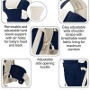 BabyGo Kids 4-in-1 Adjustable Baby Carrier Cum Kangaroo Bag | Multiple Carry Positions: Front, Back, Hip - Comfortable & Adjustable with Safety Belt and Buckle Straps BabyGo Kids 4-in-1 Adjustable Baby Carrier Cum Kangaroo Bag | Multiple Carry Positions: Front, Back, Hip - Comfortable & Adjustable with Safety Belt and Buckle Straps