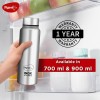 Pigeon by Stovekraft Inox Hydra Plus Stainless Steel Drinking Water Bottle 700 ml - Silver (1 year Warranty) Pigeon by Stovekraft Inox Hydra Plus Stainless Steel Drinking Water Bottle 700 ml - Silver (1 year Warranty)