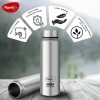 Pigeon by Stovekraft Inox Hydra Plus Stainless Steel Drinking Water Bottle 900 ml - Silver