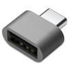 LIRAMARK Type-C OTG Adapter HI - Speed Data Transfer Connector Converter Compatible for All C Type Devices (Grey) LIRAMARK Type-C OTG Adapter HI - Speed Data Transfer Connector Converter Compatible for All C Type Devices (Grey)