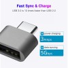 LIRAMARK Type-C OTG Adapter HI - Speed Data Transfer Connector Converter Compatible for All C Type Devices (Grey) LIRAMARK Type-C OTG Adapter HI - Speed Data Transfer Connector Converter Compatible for All C Type Devices (Grey)