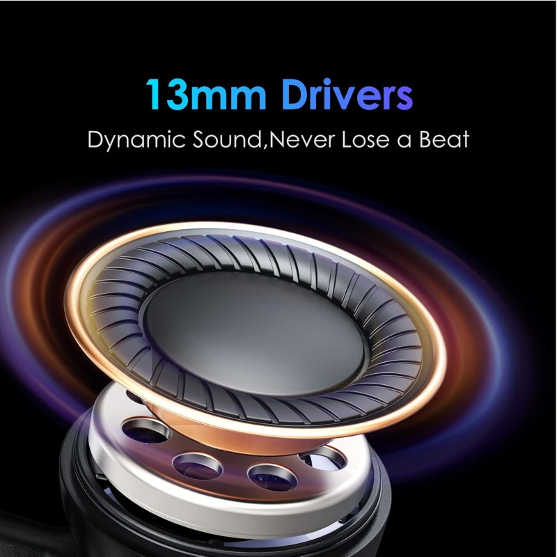 (Refurbished) Oraimo Roll Truly Wireless Earbuds Half in Ear Bluetooth Earbuds with ENC,Deep Bass, 16Hrs Playtime, 13Mm Dynamic Driver, Immersive Audio, Touch Control, Voice Assistance & Fast Charging (Refurbished) Oraimo Roll Truly Wireless Earbuds Half in Ear Bluetooth Earbuds with ENC,Deep Bass, 16Hrs Playtime, 13Mm Dynamic Driver, Immersive Audio, Touch Control, Voice Assistance & Fast Charging