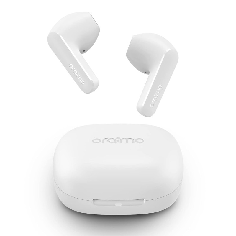 (Refurbished) Oraimo Roll Truly Wireless Earbuds Half in Ear Bluetooth Earbuds with ENC,Deep Bass, 16Hrs Playtime, 13Mm Dynamic Driver, Immersive Audio, Touch Control, Voice Assistance & Fast Charging (Refurbished) Oraimo Roll Truly Wireless Earbuds Half in Ear Bluetooth Earbuds with ENC,Deep Bass, 16Hrs Playtime, 13Mm Dynamic Driver, Immersive Audio, Touch Control, Voice Assistance & Fast Charging