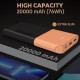 Duracell 20000 MAH Slimmest Power Bank with 1 Type C PD and 2 USB A Port, 22.5W Fast Charging Portable Charger to Charges 3 Devices Simultaneously for iPhones, Android Phones, Smart Watches & More Duracell 20000 MAH Slimmest Power Bank with 1 Type C PD and 2 USB A Port, 22.5W Fast Charging Portable Charger to Charges 3 Devices Simultaneously for iPhones, Android Phones, Smart Watches & More