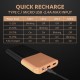 Duracell Power Bank 10000 mAh, Portable Charger, USB C/Micro USB Input, USB A/USB C Output, Fast Charge Technology, 22.5W Power Delivery for Smartphones, Tablets, Headphones and USB-Powered Devices Duracell Power Bank 10000 mAh, Portable Charger, USB C/Micro USB Input, USB A/USB C Output, Fast Charge Technology, 22.5W Power Delivery for Smartphones, Tablets, Headphones and USB-Powered Devices