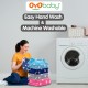 OYO BABY 3-in-1 Hooded Baby Blanket Wrapper Pack of 2 (Star Beige + Blue) Swaddle for New Born | All Season | 0-6 Months | Sleeping Bag | Nursing Baby Gifts | Bath Robe | Multipurpose Comforter