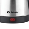 Bajaj KTX 1.5 Litre DLX Electric Kettle |1500W Kettle with Stainless Steel Body | Cordless Operation | Auto Shut-off Mechanism | 2-Yr Warranty | Black