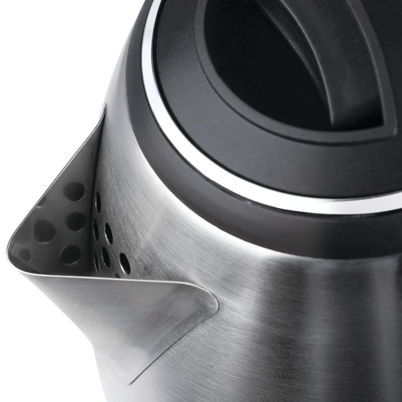 Bajaj KTX 1.5 Litre DLX Electric Kettle |1500W Kettle with Stainless Steel Body | Cordless Operation | Auto Shut-off Mechanism | 2-Yr Warranty | Black