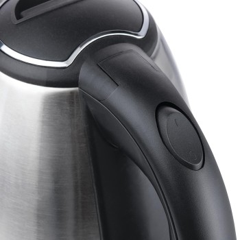 Bajaj KTX 1.5 Litre DLX Electric Kettle |1500W Kettle with Stainless Steel Body | Cordless Operation | Auto Shut-off Mechanism | 2-Yr Warranty | Black